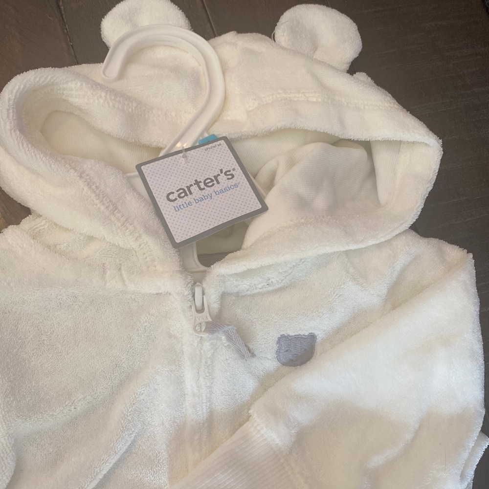 NWT Carters hoodie set 3m